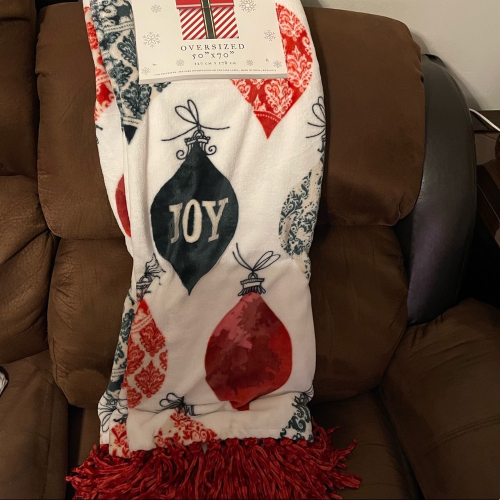 NEW Tis The Season To Be Cozy Oversized Blanket
